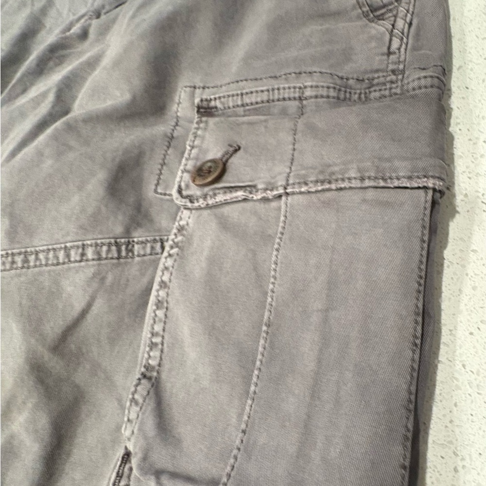 American Eagle Outfitters Charcoal Cargo Shorts - Picture 2 of 6